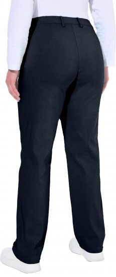 Ulla Popken Thermal Stretch Fit Mony Pants Navy Blue - Džinsi & Bikses Lielos Izmēros – Plus Size - 