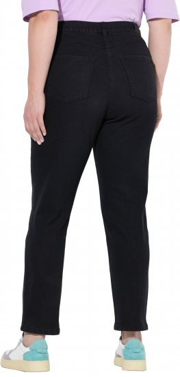 Ulla Popken Stretch Fit Mom Jeans Black - Džinsi & Bikses Lielos Izmēros – Plus Size - 