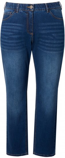 Ulla Popken Stretch Fit Boyfriend Jeans Blue - Džinsi & Bikses Lielos Izmēros – Plus Size - 