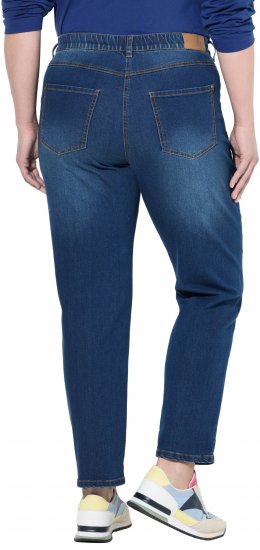 Ulla Popken Stretch Fit Boyfriend Jeans Blue - Džinsi & Bikses Lielos Izmēros – Plus Size - 