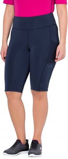 Ulla Popken Quick Drying Performance Shorts Grey - Džinsi & Bikses Lielos Izmēros – Plus Size - 