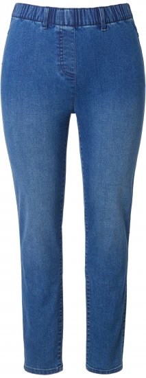 Ulla Popken Denim Jeggings Blue Denim - Džinsi & Bikses Lielos Izmēros – Plus Size - 