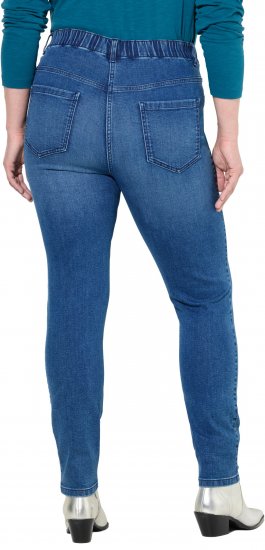 Ulla Popken Denim Jeggings Blue Denim - Džinsi & Bikses Lielos Izmēros – Plus Size - 