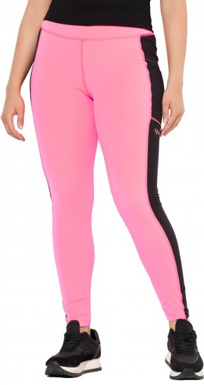 Ulla Popken Quick Drying Sports Leggings Pink - Džinsi & Bikses Lielos Izmēros – Plus Size - 