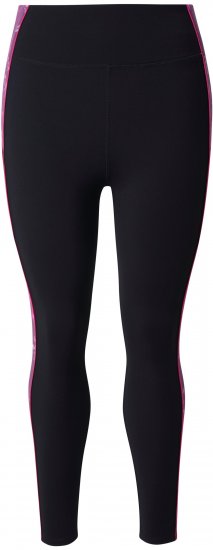 Ulla Popken Quick Drying Botanical Print Sport Leggings Black - Džinsi & Bikses Lielos Izmēros – Plus Size - 