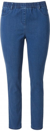 Ulla Popken Denim Five Pocket Jeggings Blue Denim - Džinsi & Bikses Lielos Izmēros – Plus Size - 