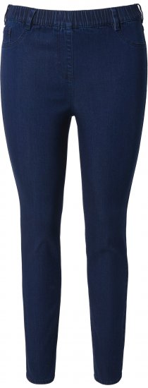 Ulla Popken Denim Five Pocket Jeggings Denim Blue - Džinsi & Bikses Lielos Izmēros – Plus Size - 