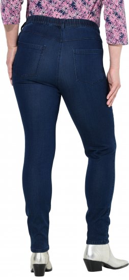 Ulla Popken Denim Five Pocket Jeggings Denim Blue - Džinsi & Bikses Lielos Izmēros – Plus Size - 