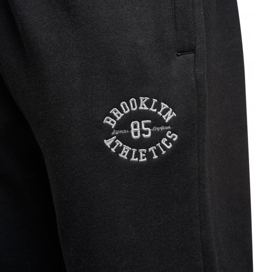 Kam Jeans 242 Brooklyn Athletics Jog Pants Black - Sporta bikses un šorti - Sporta bikses un Sporta šorti - 2XL-12XL