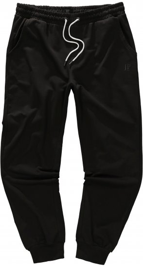 JP1880 Sweatpants Modern Fit Lightweight Black - VĪRIEŠU APĢĒRBS MT-6XLT - Apģērbs gariem vīriešiem