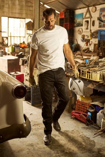 JP1880 Leather Pants Regular Fit Buffalo Nubuck Dark Brown - Džinsi un bikses - Džinsi un Bikses - W40-W70