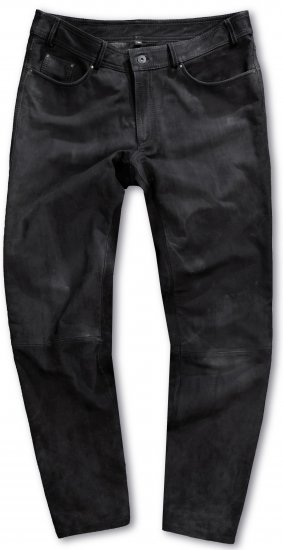 JP1880 Leather Pants Regular Fit Buffalo Nubuck Dark Brown - Džinsi un bikses - Džinsi un Bikses - W40-W70