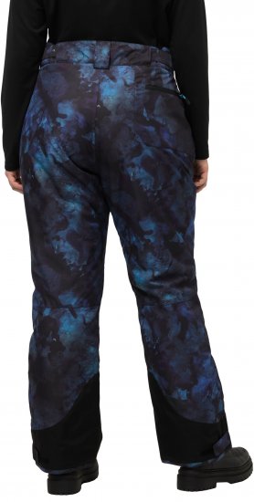 Ulla Popken Functional Ski Trousers Waterproof Velcro Closure Navy - Džinsi & Bikses Lielos Izmēros – Plus Size - 