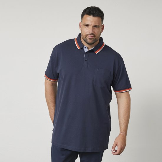 North Latitude 61128 Superflex Pikē Polo Krekls Tumši Zila - Polo krekli - Polo krekli - 2XL-8XL
