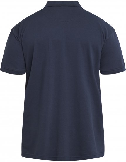 North Latitude 61129 Pikē Polo ar Krūšu Izšuvumu Tumši Zila - Polo krekli - Polo krekli - 2XL-8XL