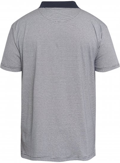 North Latitude 61136 Svītrains Dziju Krāsots Polo Tumši Zila - Polo krekli - Polo krekli - 2XL-8XL
