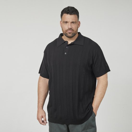 North Latitude 61329 Adīts Polo Krekls Ar Īsām Piedurknēm Melna - Polo krekli - Polo krekli - 2XL-8XL