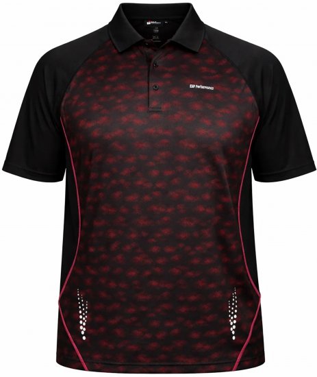 Espionage LW156 Performance Polo Red/Black - Polo krekli - Polo krekli - 2XL-8XL