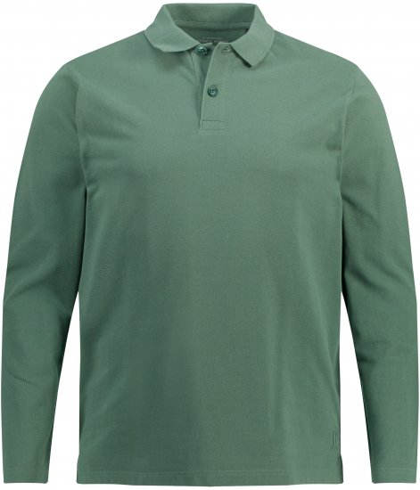 JP1880 Polo Shirt Long Sleeve Pique Cactus - Polo krekli - Polo krekli - 2XL-8XL