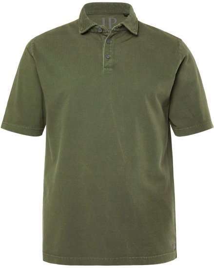 JP1880 Polo Shirt Short Sleeve Pique Vintage Green - Polo krekli - Polo krekli - 2XL-8XL