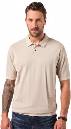 JP1880 Polo Shirt Short Sleeve Pique Dark Dusty Pink - Polo krekli - Polo krekli - 2XL-8XL