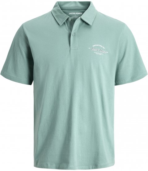 Jack & Jones Brandon Short Sleeve Polo Turquoise - Polo krekli - Polo krekli - 2XL-8XL