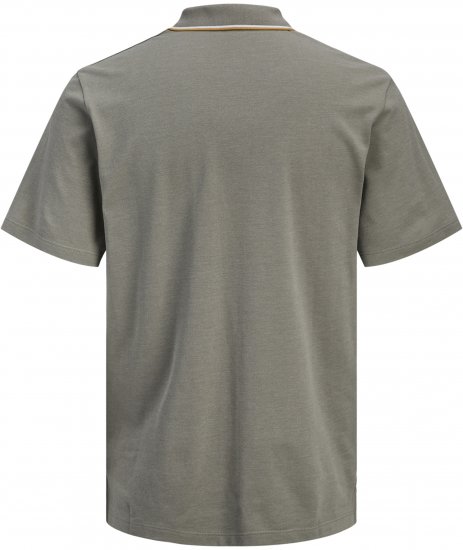 Jack & Jones Blaze Short Sleeve Polo Grey - Polo krekli - Polo krekli - 2XL-8XL