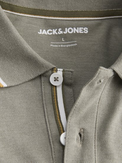 Jack & Jones Blaze Short Sleeve Polo Grey - Polo krekli - Polo krekli - 2XL-8XL