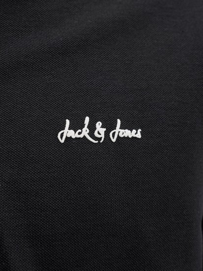 Jack & Jones Blaze Short Sleeve Polo Black - Polo krekli - Polo krekli - 2XL-8XL
