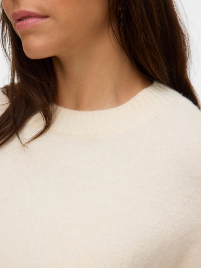 Vero Moda Boom Long Sleeve Pullover Birch - Adīti džemperi - 