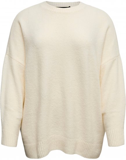 Vero Moda Boom Long Sleeve Pullover Birch - Adīti džemperi - 