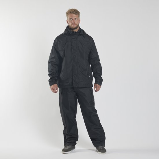 North Latitude Rain Pants Black TALL - Sporta apģērbs & outdoor - Liela izmēra sporta apģērbi vīriešiem