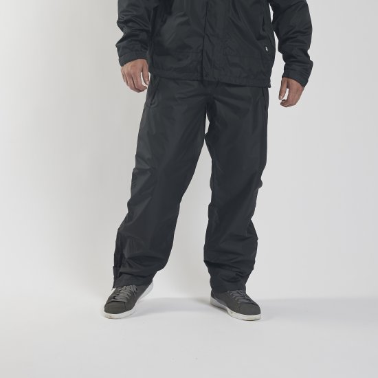 North Latitude Rain Pants Black TALL - Sporta apģērbs & outdoor - Liela izmēra sporta apģērbi vīriešiem