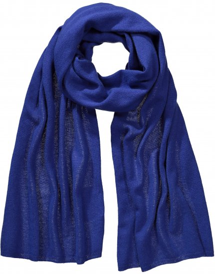 Ulla Popken Virgin Wool Cashmere Mix Scarf Deep Aqua - Aksesuāri - 