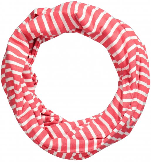 Ulla Popken Striped Infinity Scarf Light Pink - Aksesuāri - 