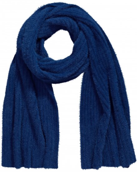 Ulla Popken Ribbed Knit Scarf Navy - Aksesuāri - 