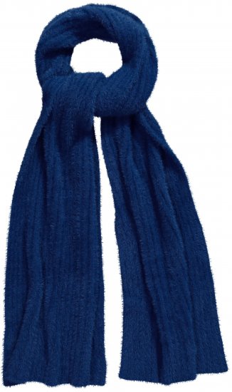 Ulla Popken Ribbed Knit Scarf Navy - Aksesuāri - 