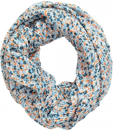 Ulla Popken Ditsy Floral Infinity Scarf Off-White - Aksesuāri - 