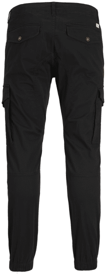 Jack & Jones Paul Flake Cargo Pants Black - Džinsi un bikses - Džinsi un Bikses - W40-W70
