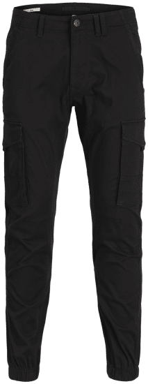 Jack & Jones Paul Flake Cargo Pants Black - Džinsi un bikses - Džinsi un Bikses - W40-W70