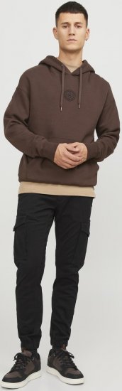 Jack & Jones Paul Flake Cargo Pants Black - Džinsi un bikses - Džinsi un Bikses - W40-W70