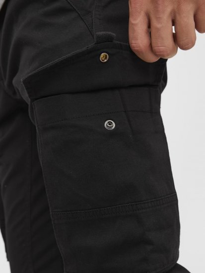 Jack & Jones Paul Flake Cargo Pants Black - Džinsi un bikses - Džinsi un Bikses - W40-W70