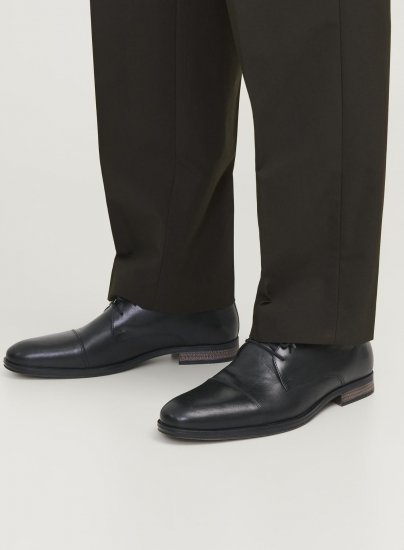 Jack & Jones Raymond Leather Shoes Anthracite - Vīriešu apavi 40-52 - 