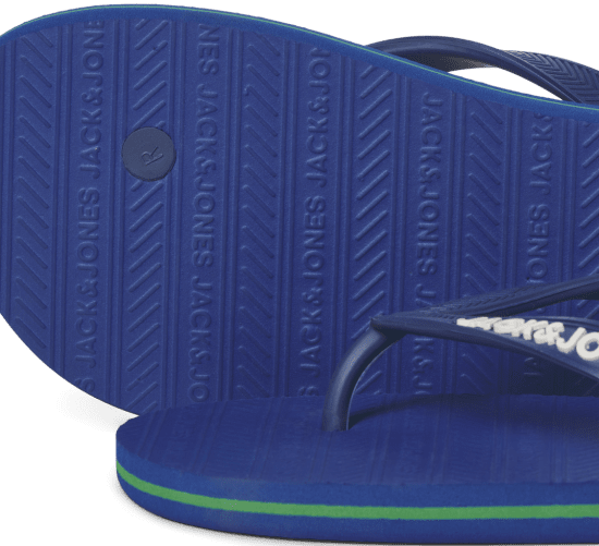 Jack & Jones Basic Flip Flop Slippers Blue Quartz - Vīriešu apavi 40-52 - 