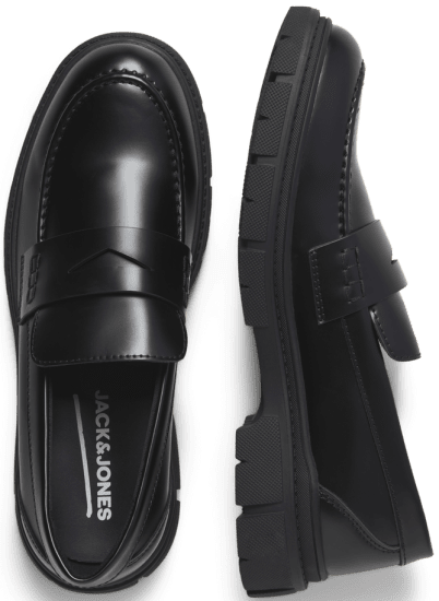 Jack & Jones Baker Loafers Anthracite - Vīriešu apavi 40-52 - 