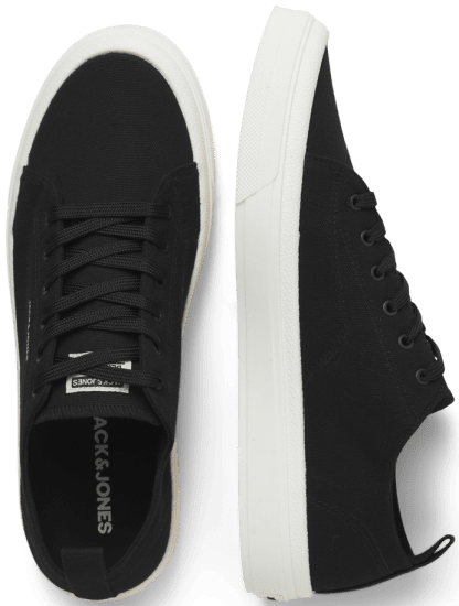 Jack & Jones Bayswater Canvas Sneakers Anthracite - Vīriešu apavi 40-52 - 