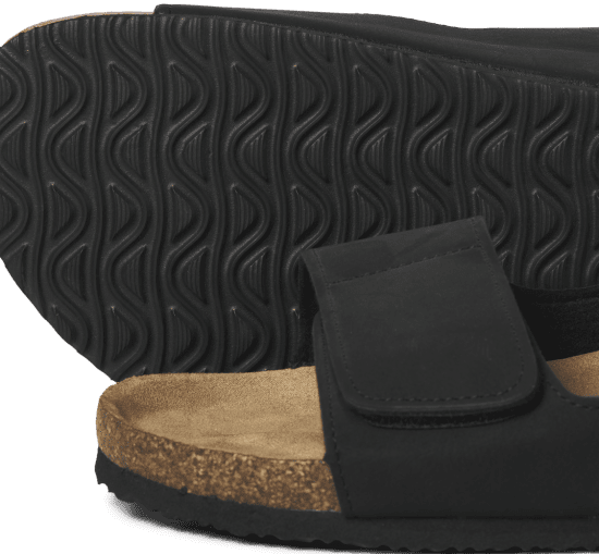 Jack & Jones Central Strap Sandals Anthracite - Vīriešu apavi 40-52 - 