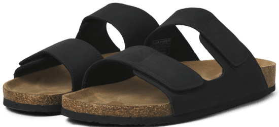 Jack & Jones Central Strap Sandals Anthracite - Vīriešu apavi 40-52 - 