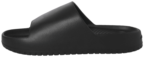 Jack & Jones Ripple Moulded Slider Slippers Anthracite - Vīriešu apavi 40-52 - 