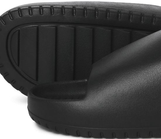 Jack & Jones Ripple Moulded Slider Slippers Anthracite - Vīriešu apavi 40-52 - 